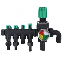 4 way water sprayer splitter agricultural garden sprayer control valve accessories for agriculture