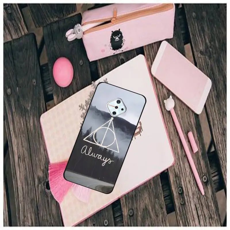 

0 Harries Potter Deer Black Phone Case For Vivo X9 9s 20 Plus Y97 83 75 71 69 V15 V17 V5 S