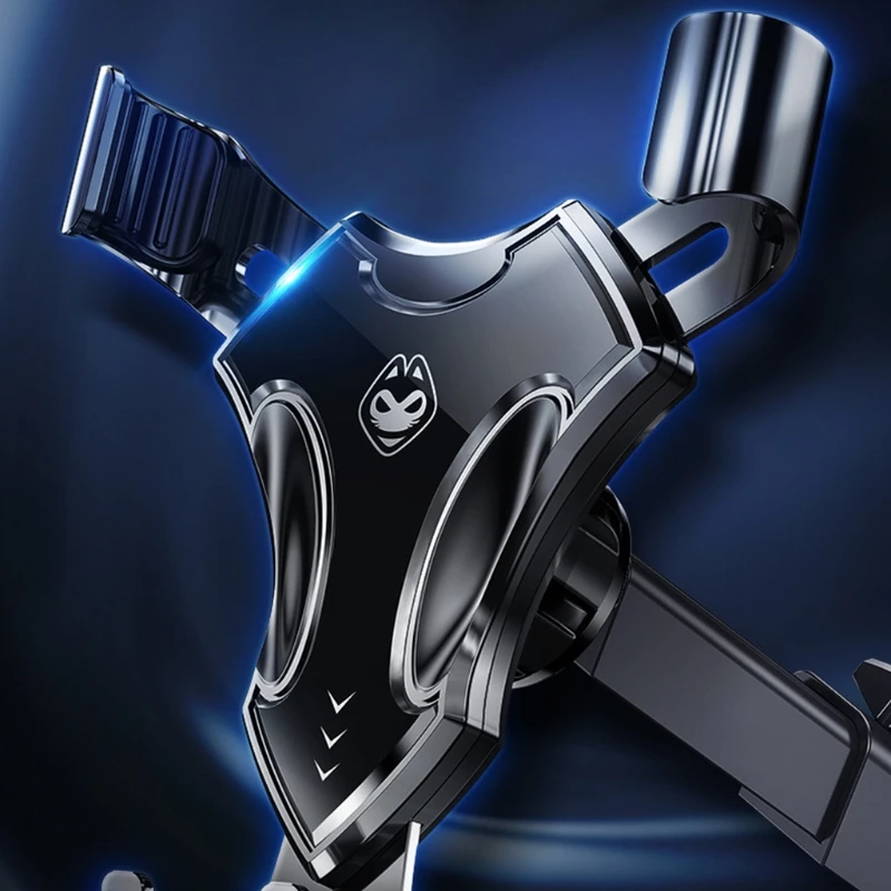 

Car Phone Holder Air Outlet Gravity Holder Multifunctional Suction Dock4.7-6.7''phone Stand Foldable Height Angle Holder