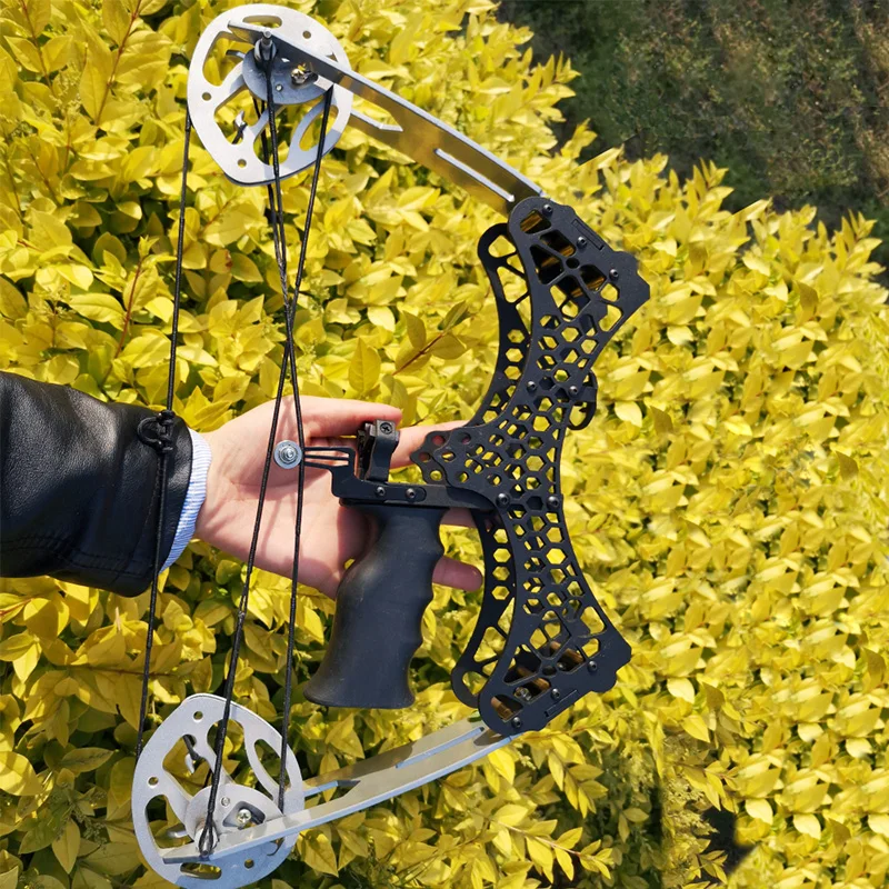 Мини-составные стрелы для лука стрельбы из 35 фунтов 23 дюйма алюминиевые правой и