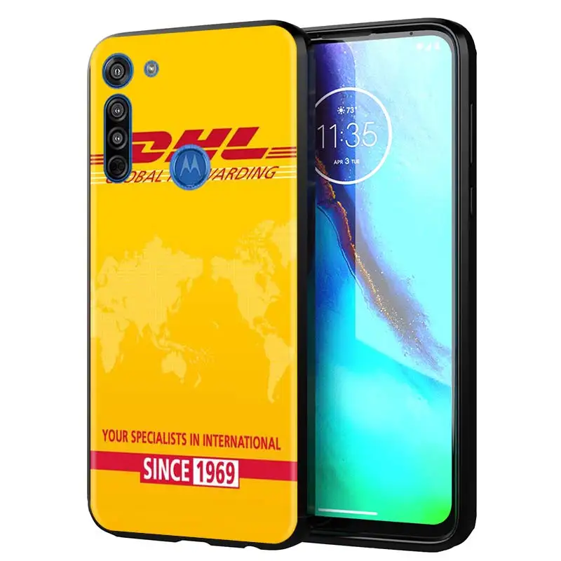 dhl express case for motorola moto g8 g9 plus g power one fusion e6s e7 plus edge plus tpu soft phone cover shell free global shipping