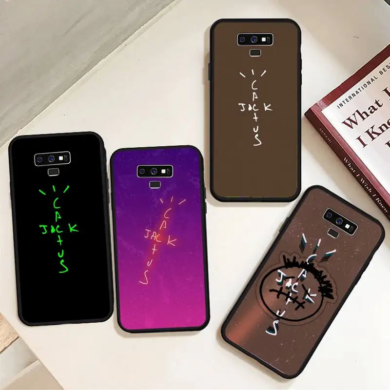 

cactus jack letter words Phone Cases For Samsung A50 A51 A71 A20E A20S S10 S20 S21 S30 Plus ultra 5G M11 funda cover capa shell