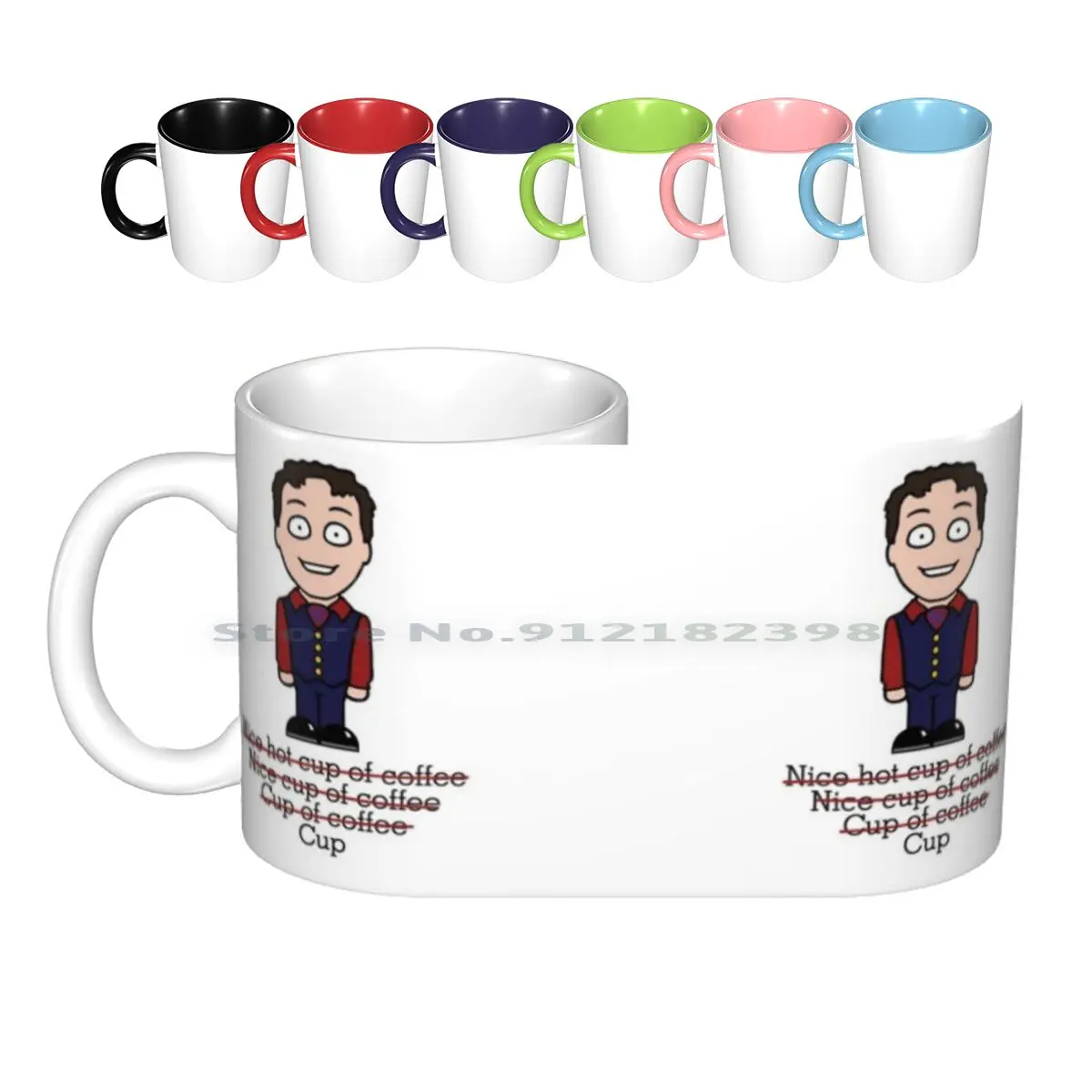 

Arthur From Cabin Pressure Ceramic Mugs Coffee Cups Milk Tea Mug Cabin Pressure Arthur Shappey John Finnemore Mjn Air Cup Of