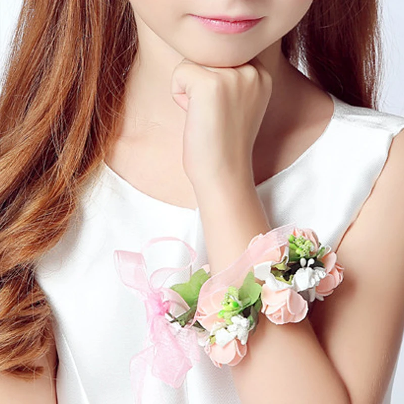 Hand Flower Kids Dresses For Girls Flower Embroidery Tutu Kids Clothing Elegent Butterfly-Knot Girls Dress For Child Princess Party Custumes - Цвет: Hand Flower