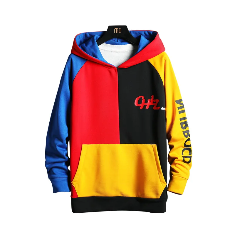 

Fashion Brand Men's Hoodies rapper 2020 Spring Autumn Male Casual Sweatshirts Tops Hip Hop Long sleeve Streetwear
