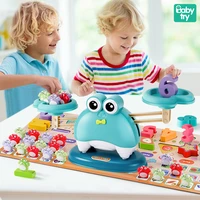 balance scale montessori toys for children baby 2 to 4 5 6 years fishing toys for boy girl maths learning education toy juguetes