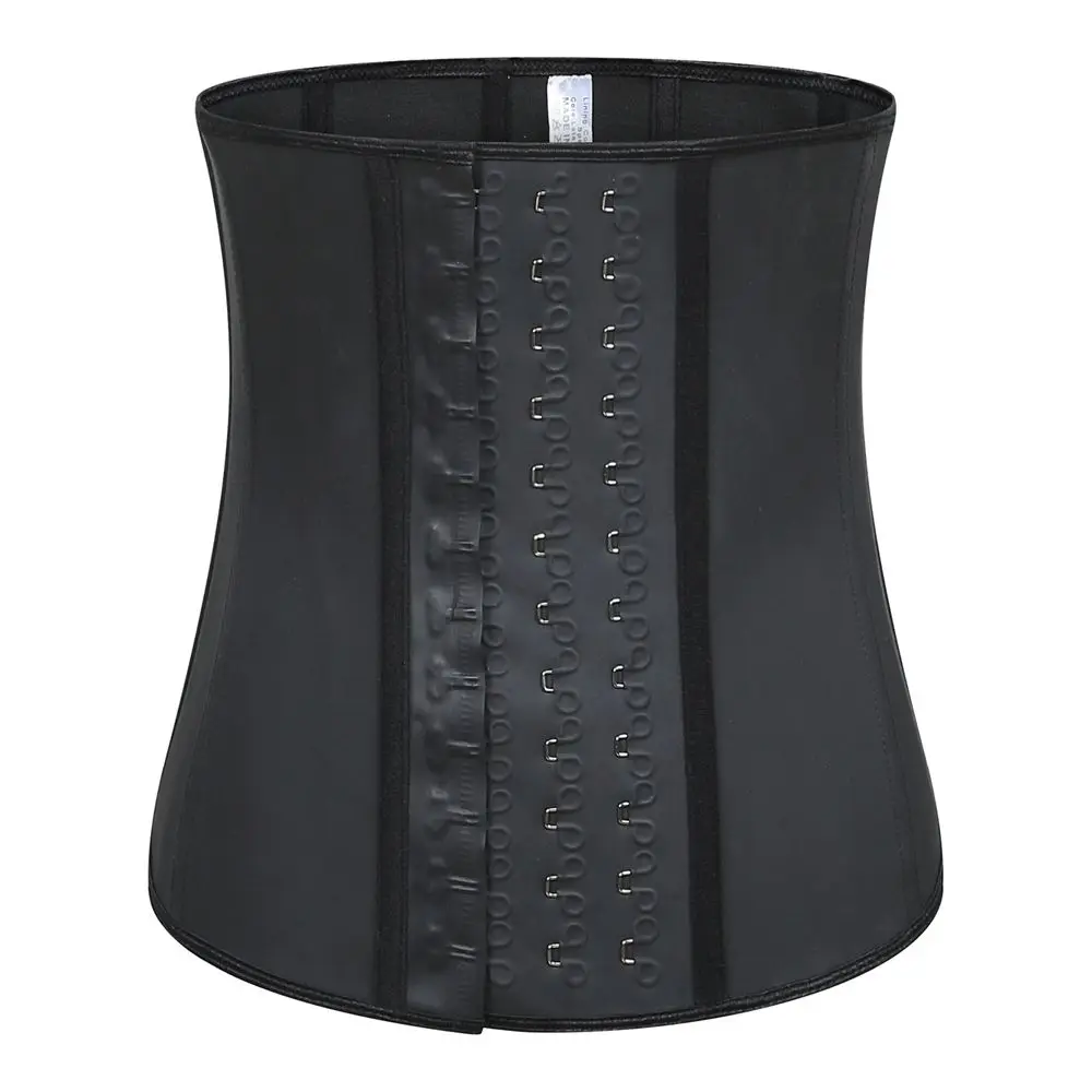 Новые черные латексные кроссовки на талии утягивающие Корсеты Нижнее белье