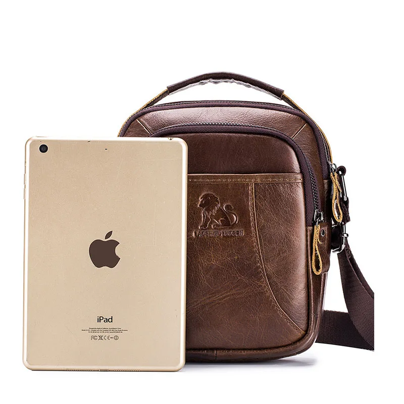 Наплечная Сумка новинка Кожаная НАПЛЕЧНАЯ для мужчин кожаная Модная ретро сумка