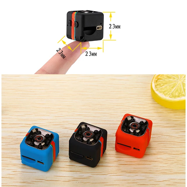 720P/1080P HD Mini DV Cam видео рекордер Цифровой Микро ИК Ночное Видение Няня няня аудио