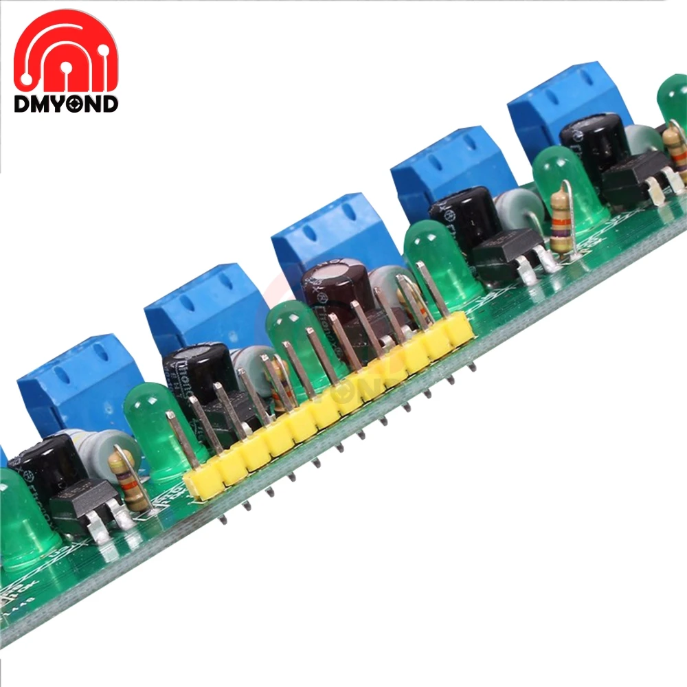 3 в 5 В фотомуфта изоляция напряжение тестовая плата 8 каналов переменного тока 220