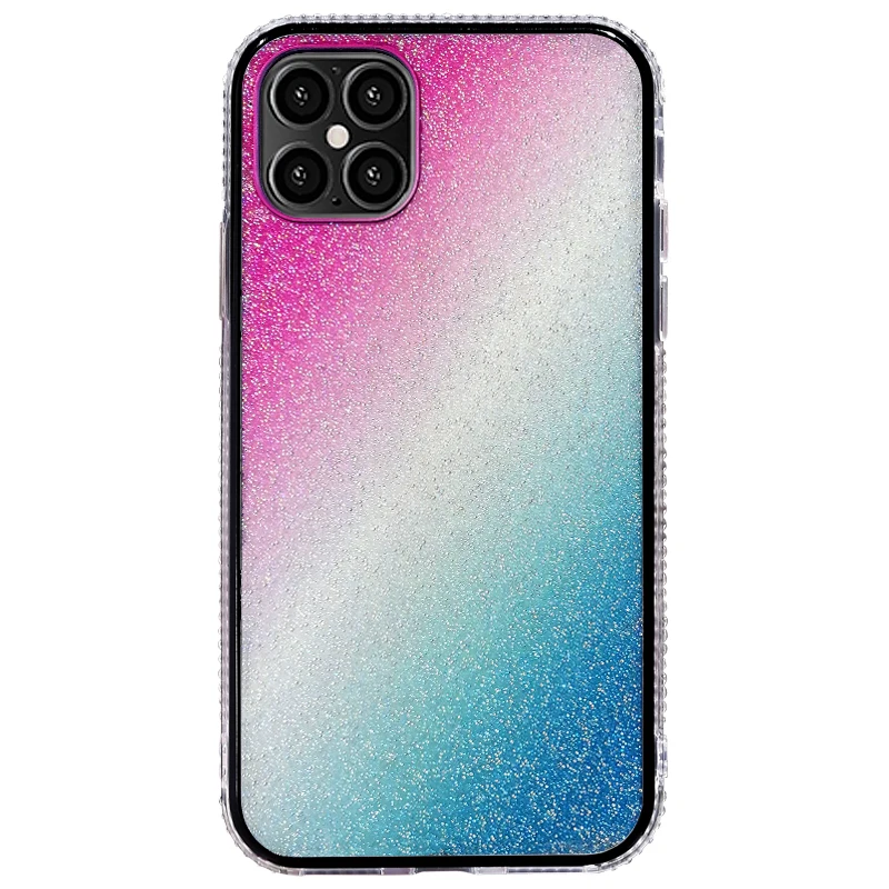 

Luxury Side Drill Pearl Twill Shockproof Phone Case For iPhone 12 11Pro Max XR X XS Max 7 8 Delicate Skin Soft TPU Back Cover