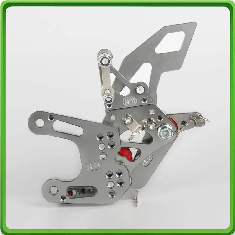 Полный-REV RACING Регулируемые задние комплекты задний комплект подставка для ног