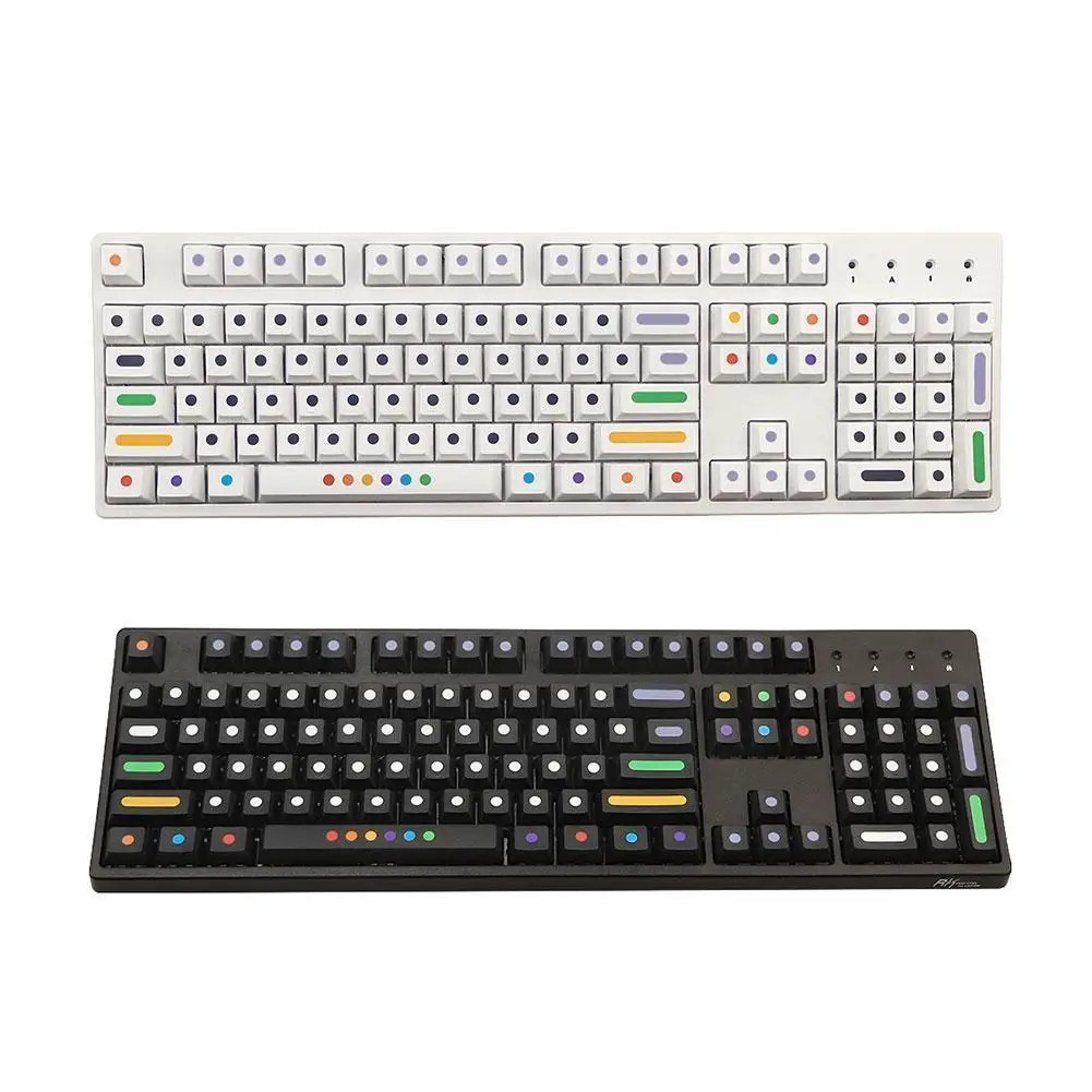 

Dot Sublimation Mechanical Keyboard Keycap Is Suitable for CHERRY MX Switch 61/64/68/87/96/980/104/108 Mechanical Keyboard N9V5