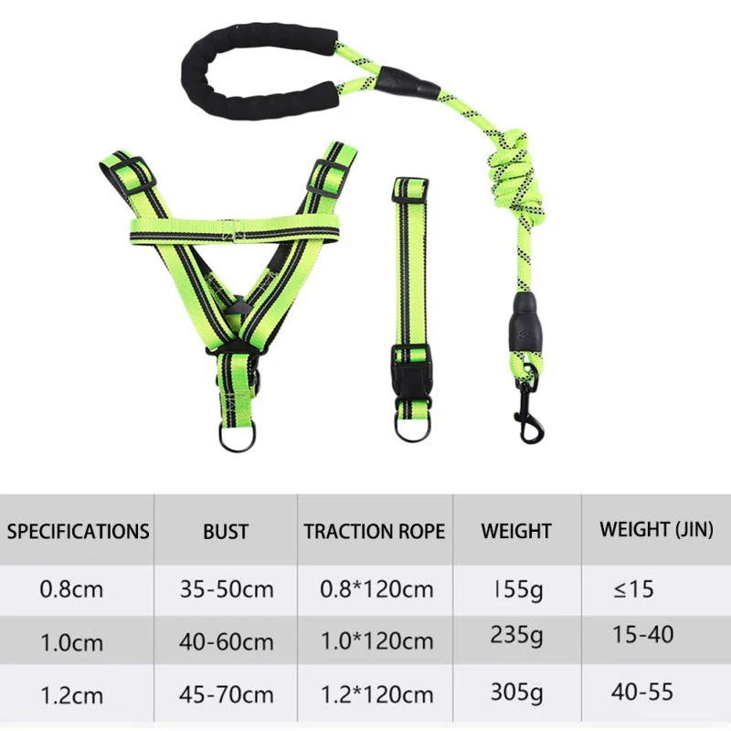 

Dog Cat Harness Leash Set Adjustable Harness Vest Leash Collar Puppy Small Dog Outdoor Walking Chihuahua Terier Schnauzer*
