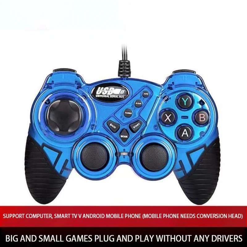 

5 in 1 Android Mobile Phone Computer Set-top Box Arcade Gamepad Free Drive Multi-function Handle Phone Gaming Controller