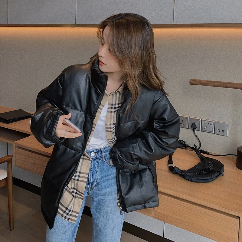 

Thicken parka Winter Parkas High Quality Fructose Glossy Coat Women Fashion Jackets Winter Warm Clothing Casual Jacket