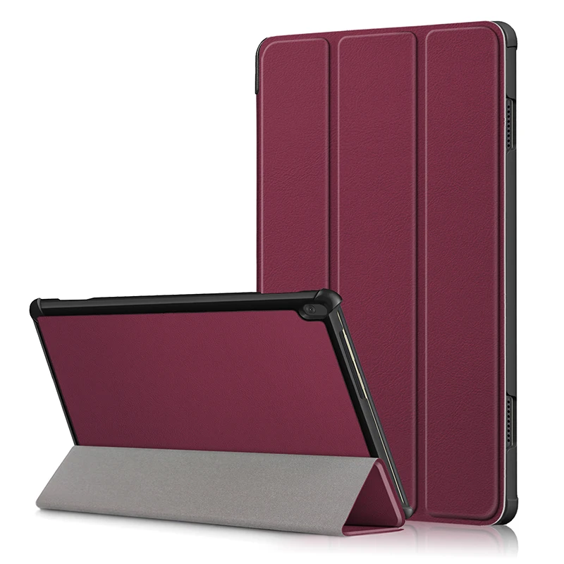 

Flip Cover Magnetic PU Leather Case for Lenovo Tab M10 10.1Inch TB-X605F Tablet +Stylus