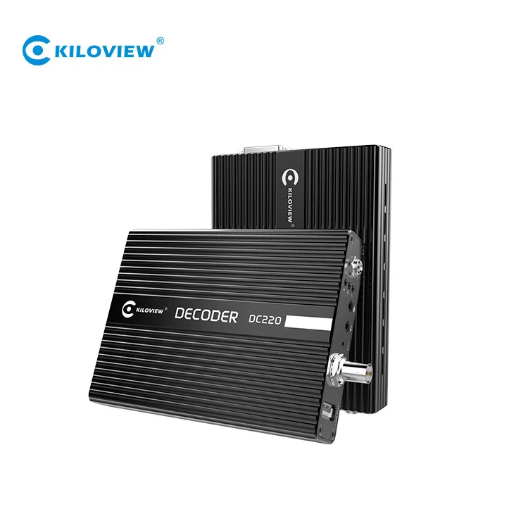 

H.264 IP потоковый к HDMI/ SDI/ VGA выходной декодер поддержка RTMP RTSP RTP UDP