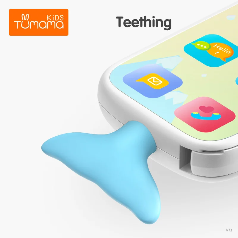 Улучшенный детский телефон игрушка для детей раннего развития мобильная