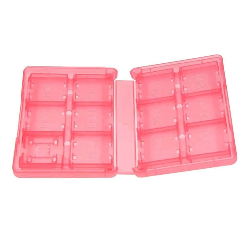 AAAE топ розовый 28 в 1 игровая Карта Памяти Micro SD чехол держатель для kingd NDS NDSi LL 2DS 3DS XL