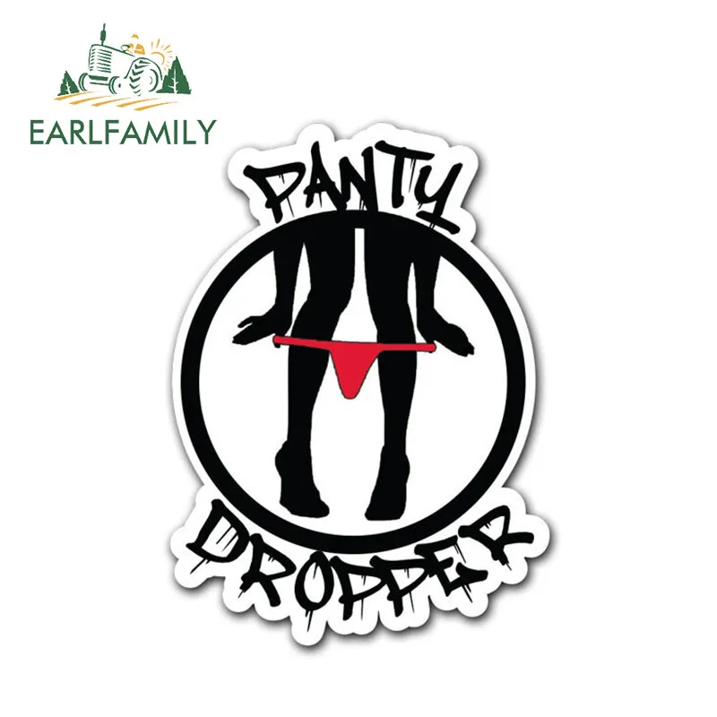 Автомобильные наклейки EARLFAMILY 13 см x 9 5 виниловые наклейки-трусики с пипеткой