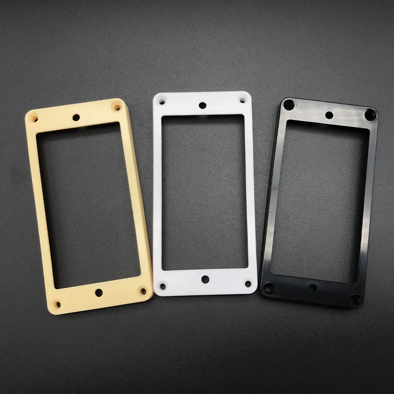 2 шт. с наклоном заколкой для Пластик хамбакер рама монтажным кольцом аксессуар 7*9