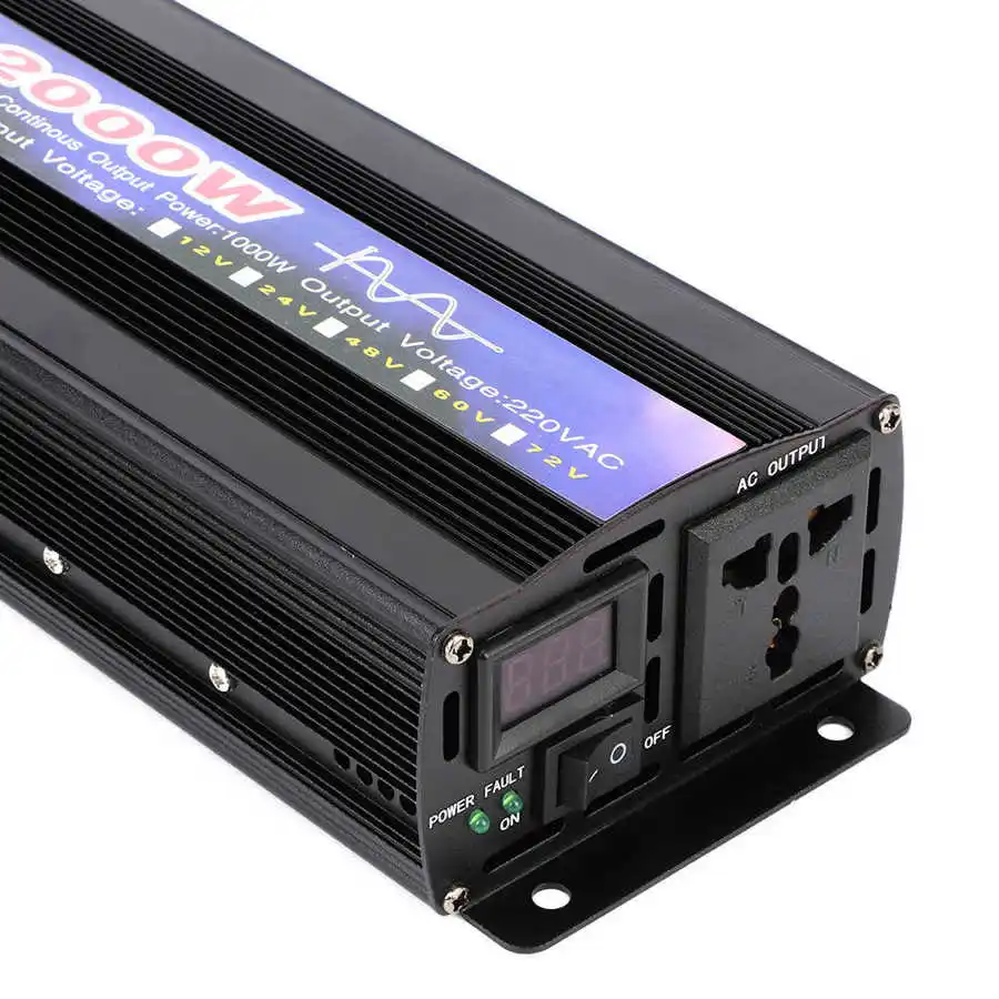 2000 Вт Инвертор Чистая синусоида повышающий трансформатор высокая эффективность