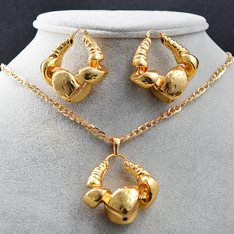 Солнечный ювелирные изделия Медь Ювелирные наборы для женщин 2021 новый дизайн