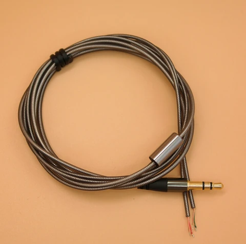 Ремонтный аудиокабель с разъемом 3,5 мм, кабель Сменные гарнитуры для наушников, наушников «сделай сам», кабели для наушников, Прямая поставка