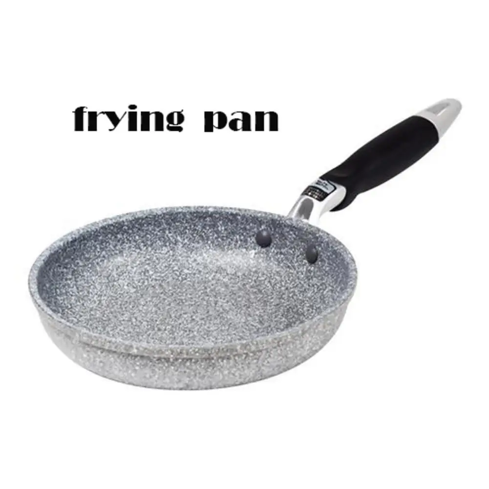 

Medical Stone Pan Japanese Style Forged Aluminum Non-stick Small Frying Pan Wok Ceramic Coating For Induction Cooker Gas Stove