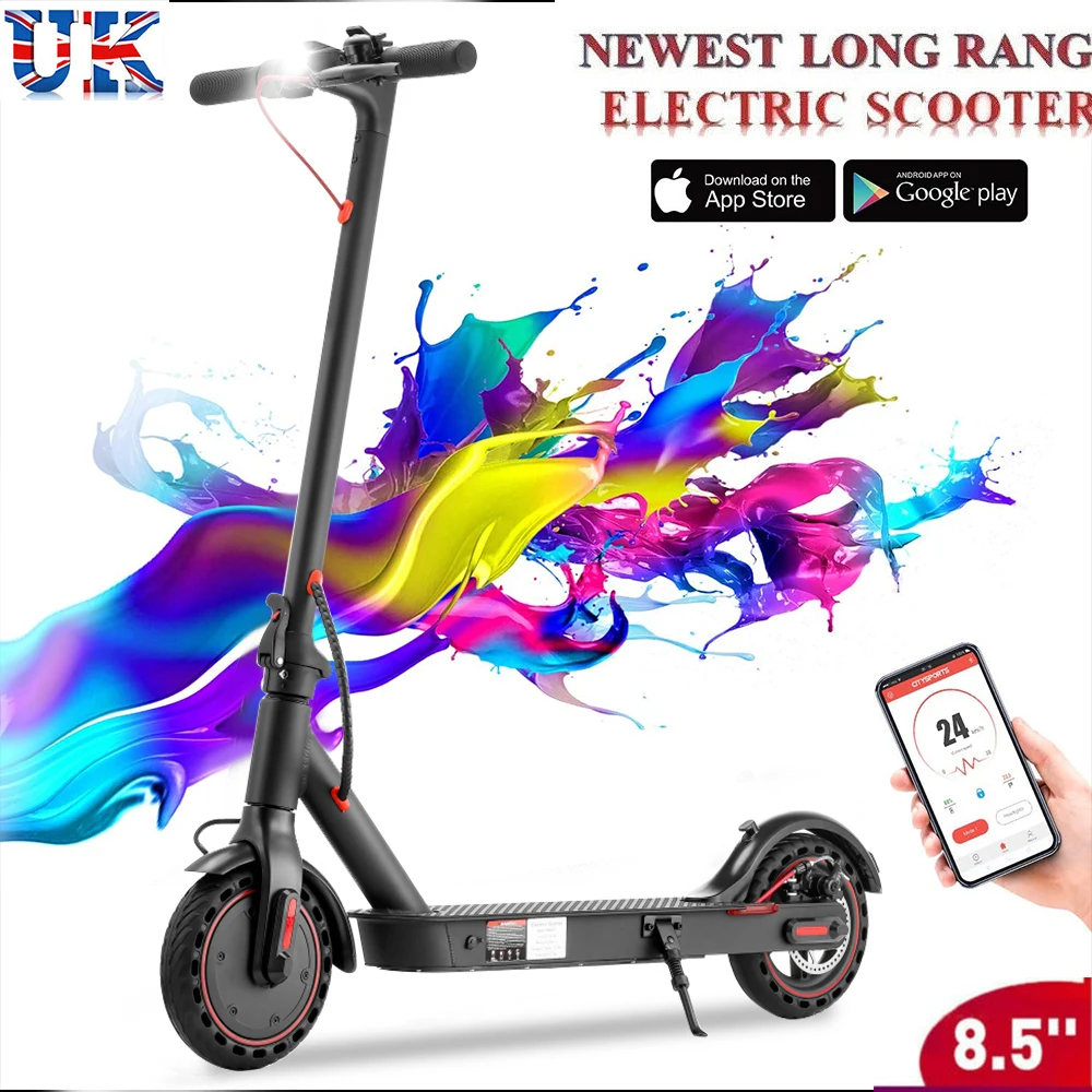 Электрический самокат для взрослых Умный складной электрический скейтборд со