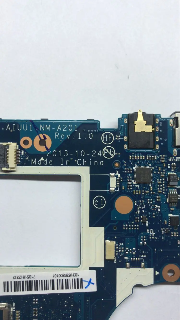 

KEFU For Lenovo YOGA 2 11 Notebook PC Motherboard NM-A211 Motherboard CPU. N3520 four-core Processor 4G Memory 100% Test OK