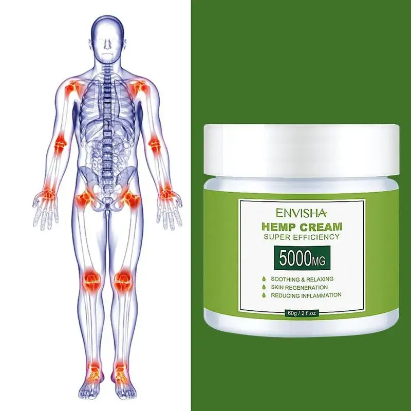 

Hemp Seed Balm Natural Hemp Oil Ointment Anti Inflammatory Arthritis Muscles Joints Treat Pain Relief Hemp Cream Skin Care 60ml