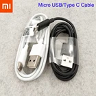 Кабель Micro USBType-C для Xiaomi Mi CC9 Pro X3, NFC USB C, провод для быстрой зарядки для Redmi 9A, 9C, 6, 6A, 7, 7A, 8, 8A, Note 8, 9 Pro, 9T, оригинал