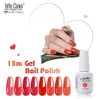 Arte Clavo 15 мл Гель-лак для ногтей оранжевый красный цвет серия УФ и LED гель-лаки Гибридный лак гель для ногтей отмачиваемый гель для ногтей