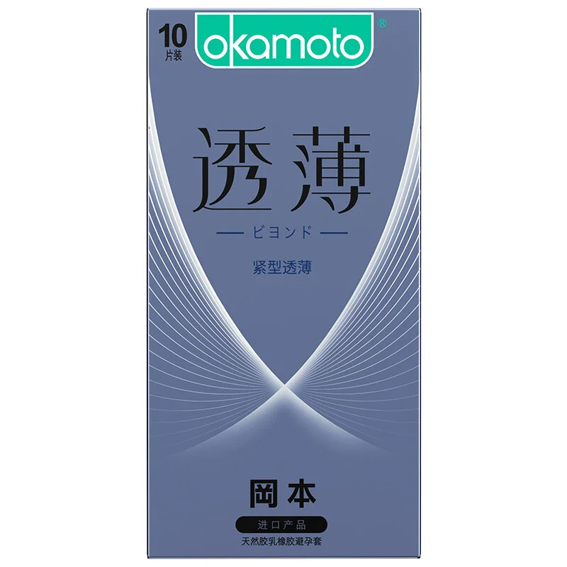 Оригинальный Okamoto супер тонкий пригодный презерватив интимной Товары