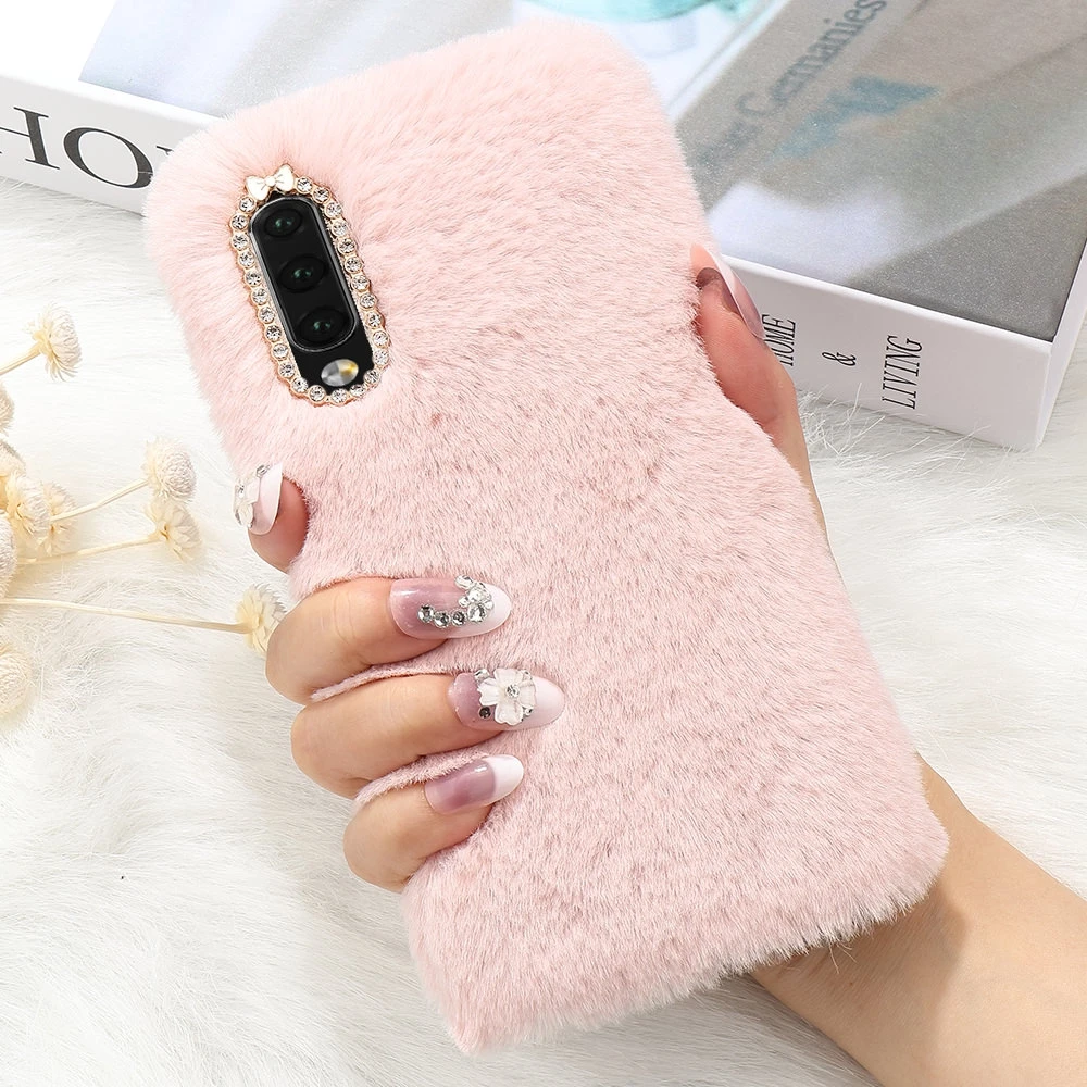 Роскошный меховой пушистый чехол противоударный бампер s для iPhone XS Max XR X 11 Pro