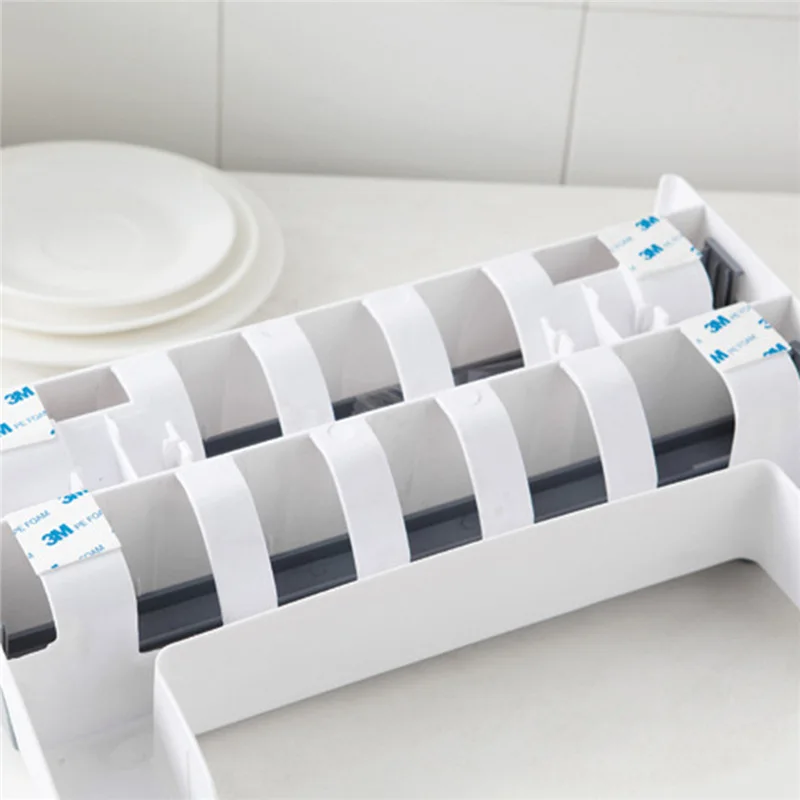 Многофункциональная Пластиковая обёрточная стойка для хранения Домашний