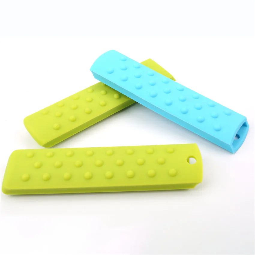 1 шт. жаропрочные силиконовые изоляционными рукоятками крышка с защитой от