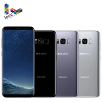 samsung galaxy s8 g950 snapdragon 835 unlocked mobile phone 5 8 fingerprint 64gb rom octa core 4g lte android smartphone
