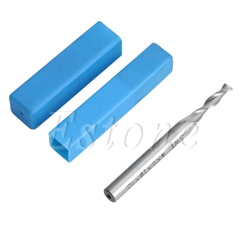 

Extra Long 4mm 2 Flute HSS & Aluminium End Mill Cutter Bit Extended New