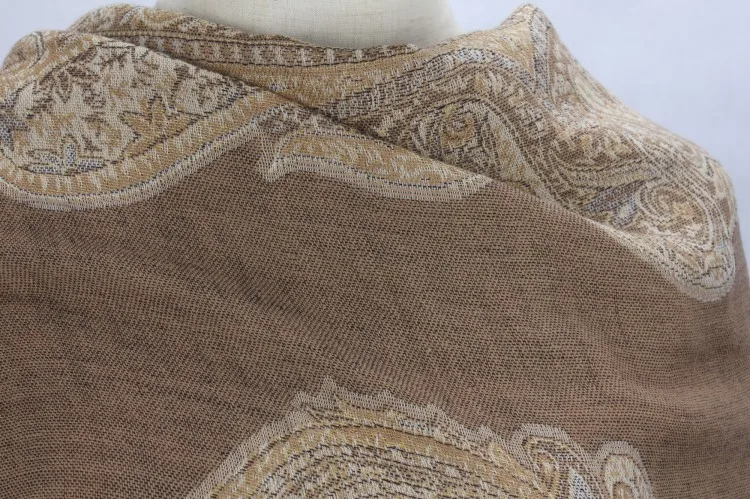 Women's 40% Silk 60% Wool Warm Winter Long Big Scarf Shawl Wrap Neckerchief 172X70cm 67&quotx27&quot HS007 | Аксессуары для