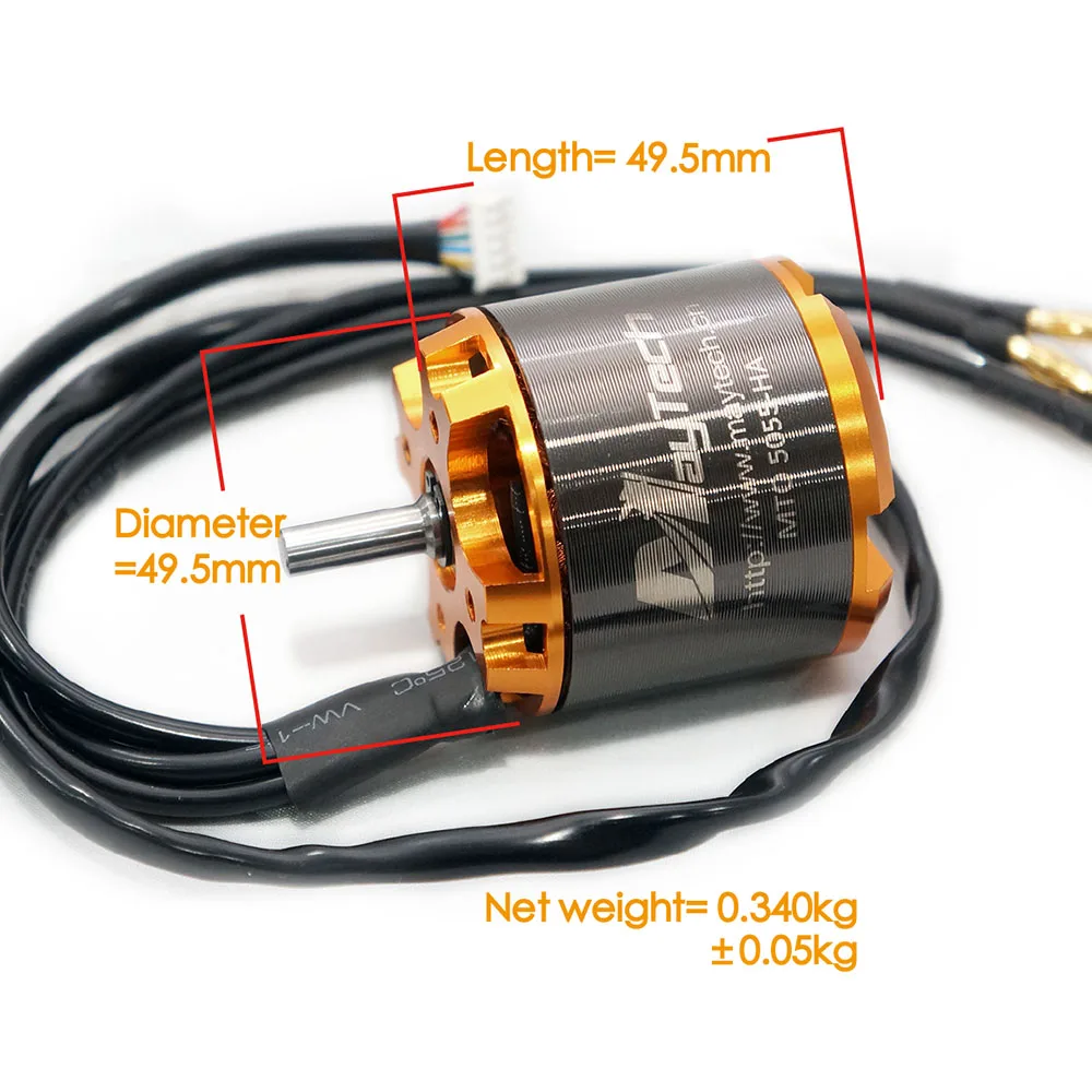 В наличии Maytech 5055 BLDC Motor 70KV 190KV электродвигатель для скейтборда бесщеточный