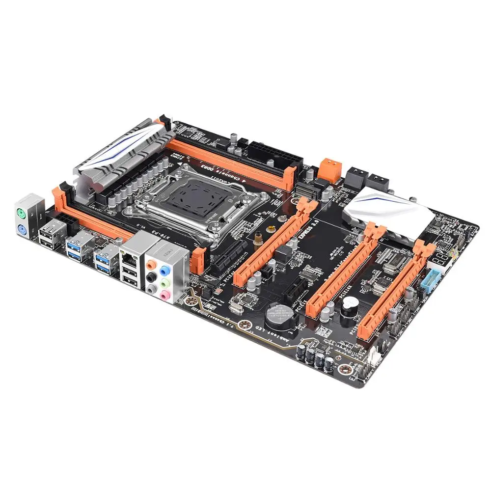 Материнская плата X79 с четырьмя каналами Deluxe ATX USB3.0 SATA3.0 LGA 2011 игровая материнская