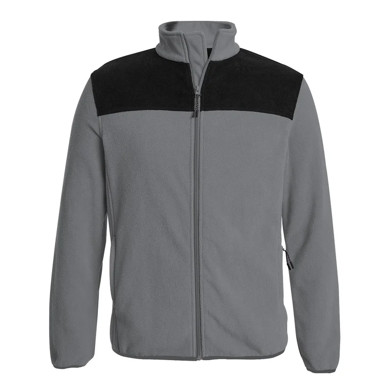

Jacket for Men Fashion Coat Long Sleeve Stitching Loose Zipper Classic Jacket Sweatshirts Casual Men Clothes Plus Size Outwear