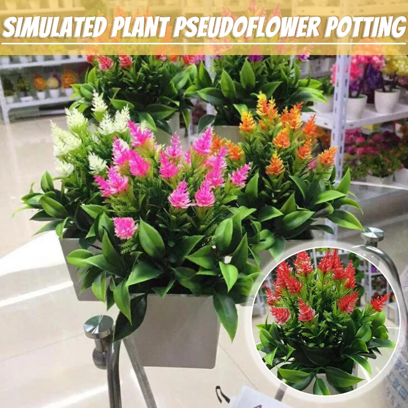 1 шт искусственное Горшечное растение дерево в горшке сад домашние тапочки для