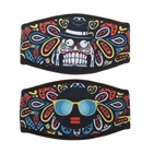 Удобное неопрена дайвинг маски закрытой пяткой и с ремнем для водных видов спорта маска ремень, длинная стеганая куртка, куртка для защиты волос Обёрточная бумага