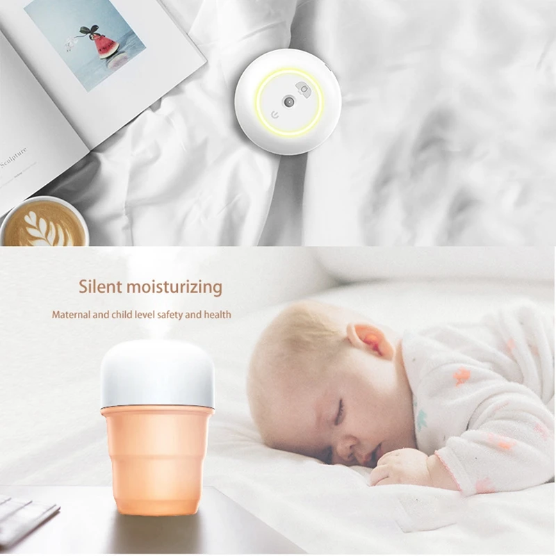 

Travel Air Humidifier Portable Mini Car Personal Humidifiers,Bedroom USB Cool Mist Atomizer Purifier Oil Diffuser