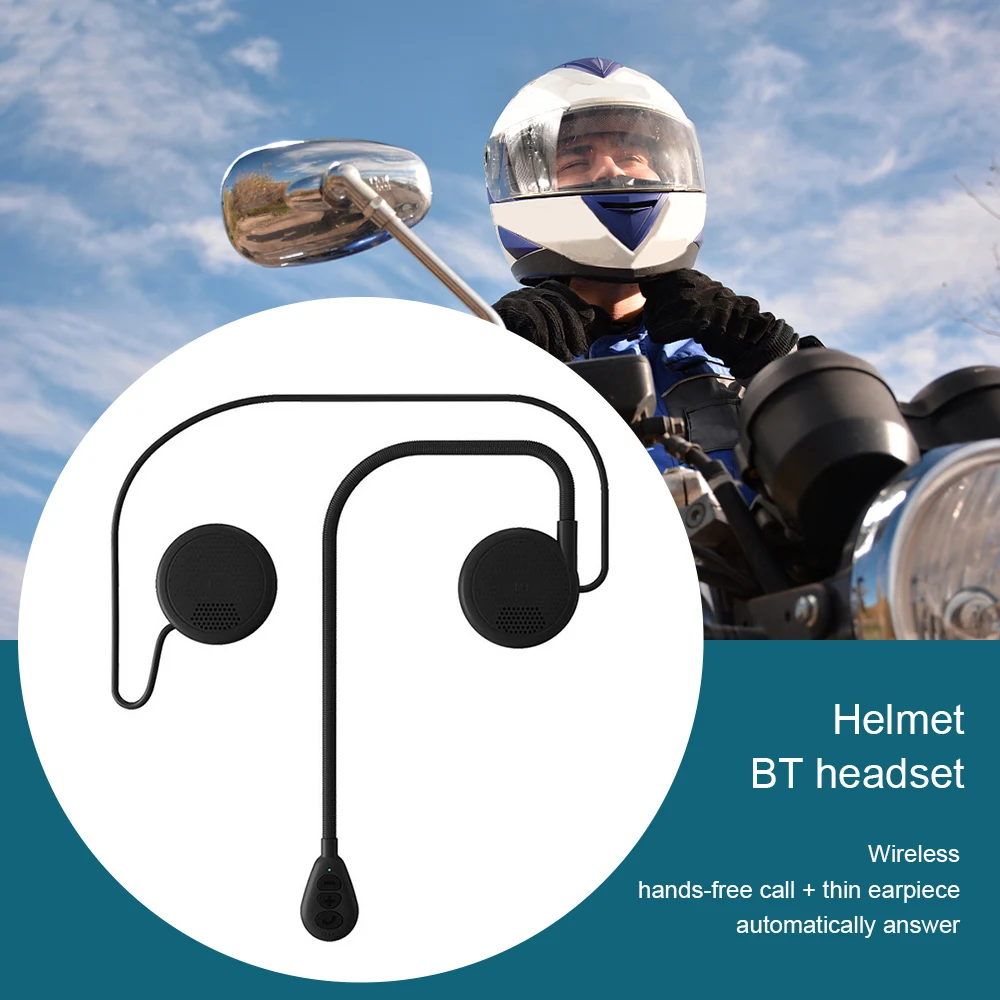 

Motor Headset Wireless Earphones Bluetooth-compatible 5.0 Headphone Speakerphone Hands-free Call Earphone