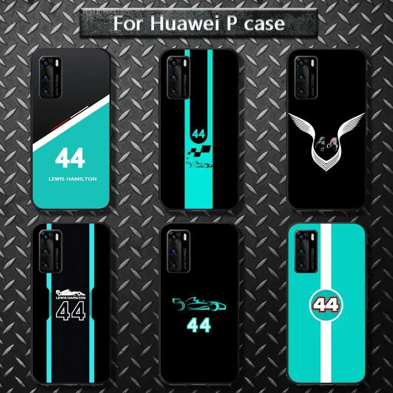 

Lewis Hamilton car 44 Phone Case for huawei P40 pro lite P8 P9 P10 P20 P30 psmart 2019 2017 2018